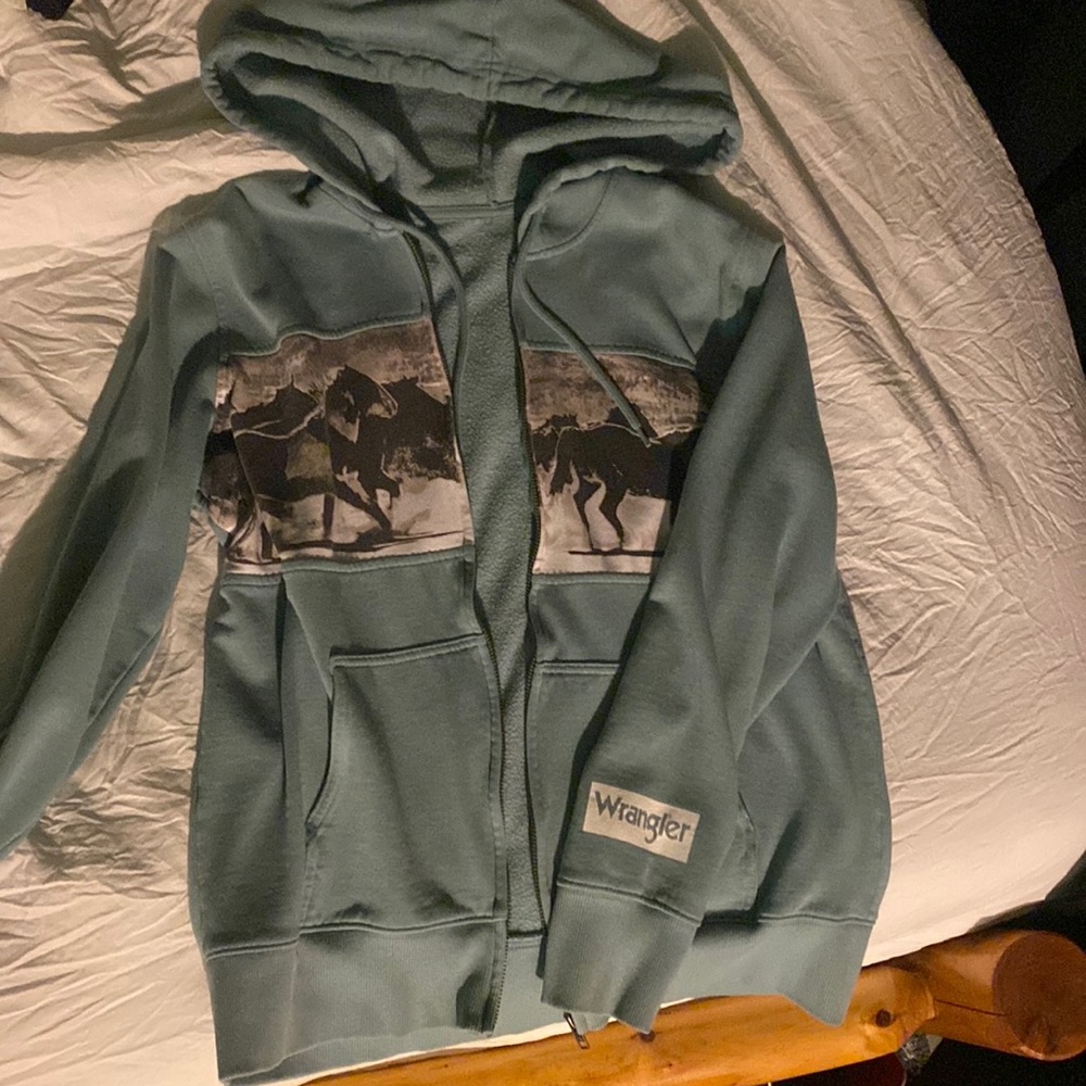 womens wrangler zip up hoodie